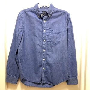 American Eagle Men’s Oxford Button-Up Shirt